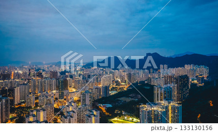 Hammer Hill Night View Overlooking Kowloon Lights Nov 1 2025 133130156