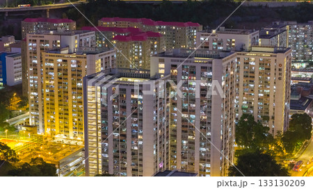 Colorful Facades of Choi Hung Estate Hong Kong Nov 1 2025 133130209