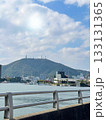 港を見下ろす眉山 133131365