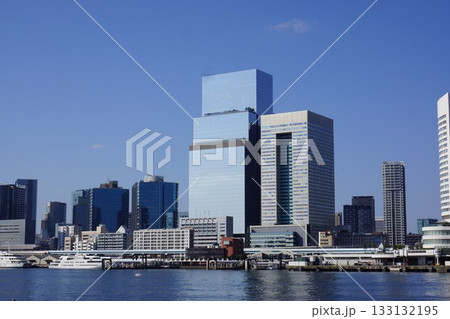 東京都中央区豊海町から浜松町駅方面を臨む風景 東京都中央区豊海町から浜松町駅方面を臨む風景 133132195