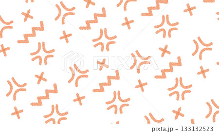 怒りマークのパターン背景 怒りマークのパターン背景 133132523