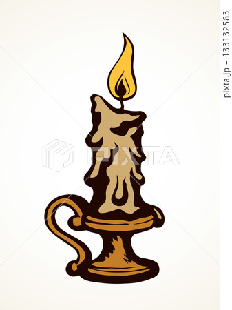 Candle. Vector drawing Candle. Vector drawing 133132583