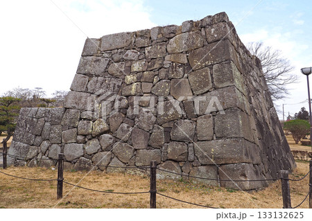 白河小峰城  櫓台の石垣【福島県白河市】 133132625