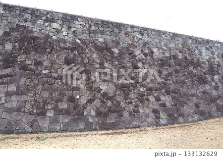 白河小峰城  本丸の石垣【福島県白河市】 133132629