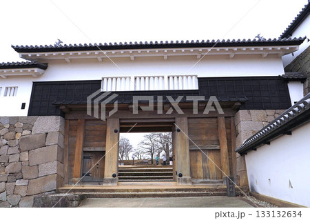 白河小峰城の前御門【福島県白河市】 白河小峰城の前御門【福島県白河市】 133132634