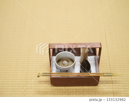 茶道の茶道具 煙草盆 133132982