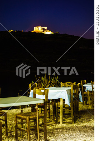 Greek temple of Poseidon, Cape Sounio 133135361