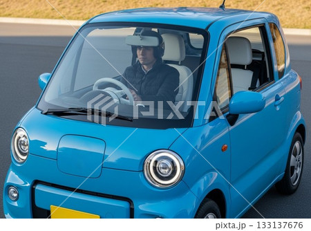 【AI生成】マイクロカーコンセプト - スマートモビリティ 【AI生成】マイクロカーコンセプト - スマートモビリティ 133137676