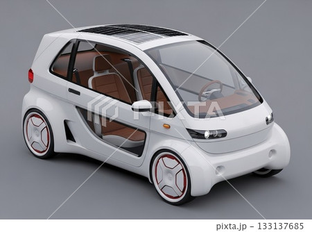 【AI生成】マイクロカーコンセプト - スマートモビリティ 【AI生成】マイクロカーコンセプト - スマートモビリティ 133137685