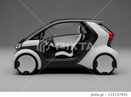 【AI生成】マイクロカーコンセプト - スマートモビリティ 133137691