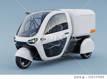 【AI生成】マイクロカーコンセプト - スマートモビリティ 133137693