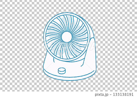 循環器的線條藝術插圖 133138191