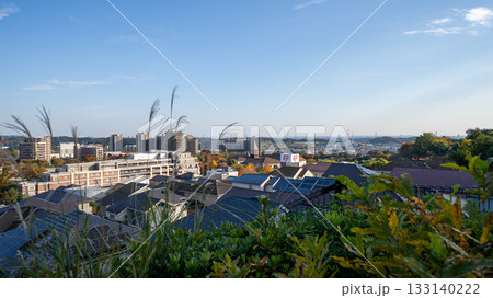 稲城市若葉台の住宅街 133140222