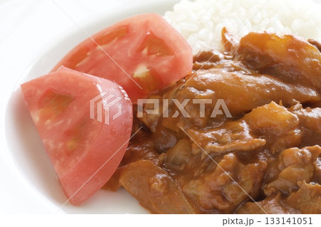トマトとハヤシライス トマトとハヤシライス 133141051