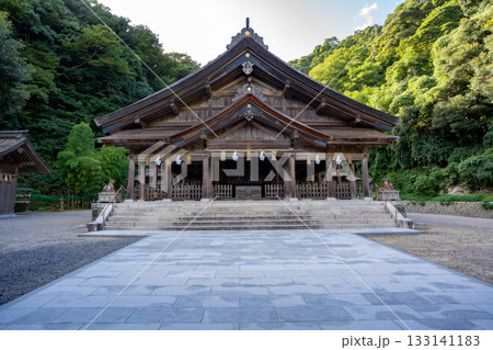 美保神社の本殿の風景 美保神社の本殿の風景 133141183