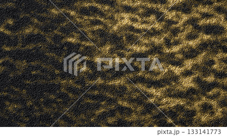 高コントラストの黒と金のテクスチャ背景 133141773