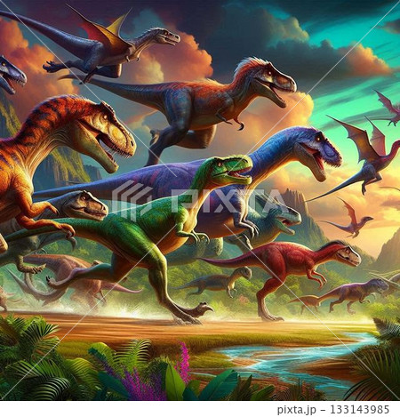 恐竜 133143985