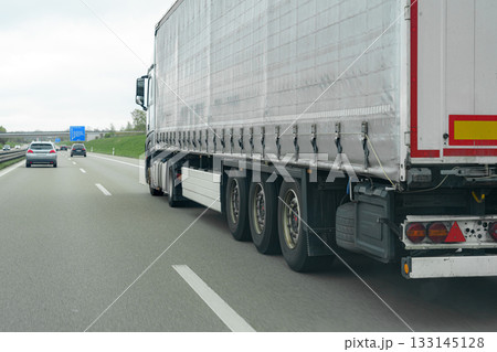 truck on the road 133145128