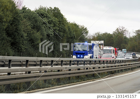truck on the road truck on the road 133145157