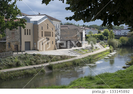 Cafe Music a performance hall in Mont de Marsan, France near the river Cafe Music a performance hall in Mont de Marsan, France near the river 133145892