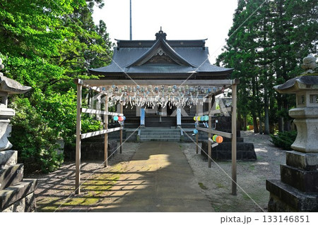 水原八幡宮の風鈴（新潟県） 133146851