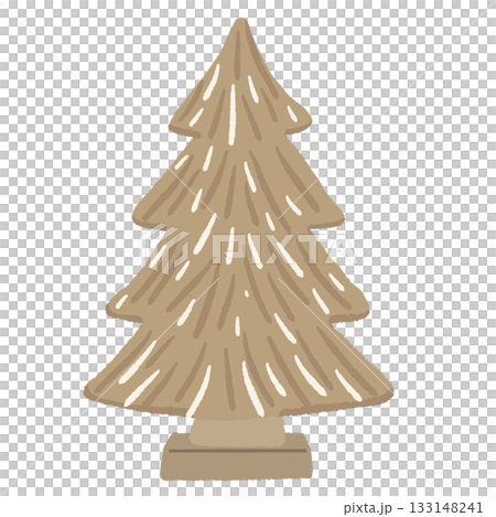 Rustic wooden Christmas tree decor Scandinavian hygge winter illustration neutral minimal holiday element cozy simple festive aesthetic Rustic wooden Christmas tree decor Scandinavian hygge winter illustration neutral minimal holiday element cozy simple festive aesthetic 133148241