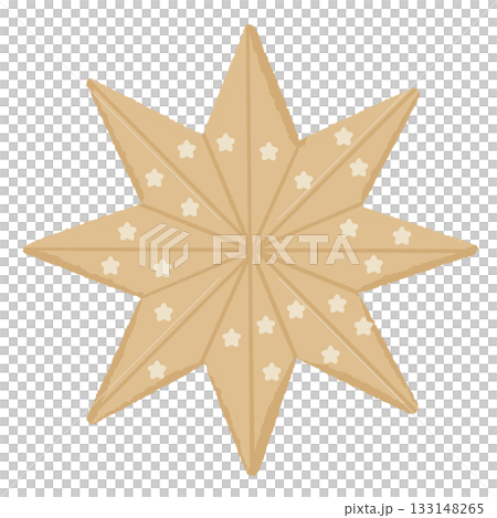 Scandinavian Christmas star ornament illustration inspired by Nordic paper stars with soft neutral tones and hygge holiday design creating a rustic minimal winter decor element in cozy festive style Scandinavian Christmas star ornament illustration inspired by Nordic paper stars with soft neutral tones and hygge holiday design creating a rustic minimal winter decor element in cozy festive style 133148265