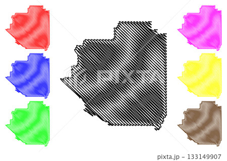 Division No. 4 (Canada, Alberta Province, North America) map vector illustration, scribble sketch map, Census division in Alberta Division No. 4 (Canada, Alberta Province, North America) map vector illustration, scribble sketch map, Census division in Alberta 133149907