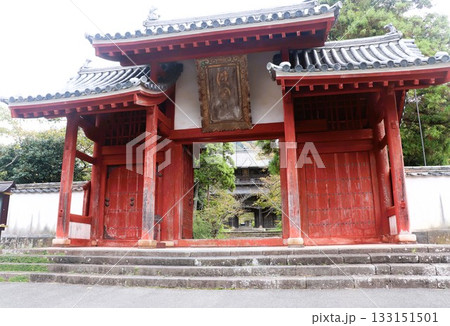 東光寺　総門　萩城下町　世界遺産　山口県　萩市 133151501