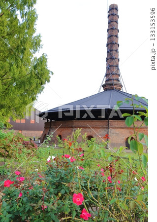 初秋の野木町ホフマン窯 133153596