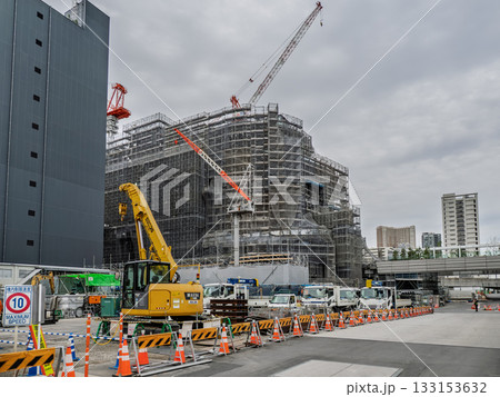 建設中の高輪ゲートウェイシティ「The Museum of Narratives」 133153632