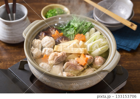 鶏鍋 鶏鍋 133153706