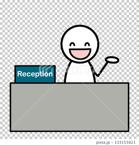 Smiling reception staff 133153821