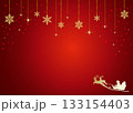輝くクリスマスの背景 133154403