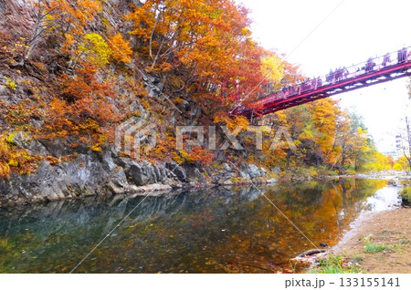 晩秋の定山渓温泉 133155141