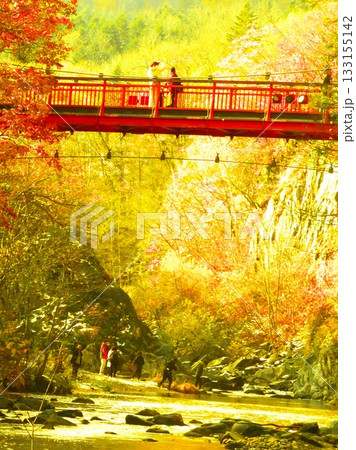 晩秋の定山渓温泉 晩秋の定山渓温泉 133155142