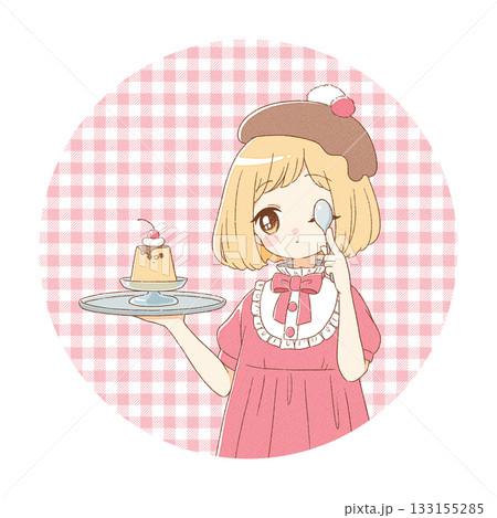 かためのプリン かためのプリン 133155285