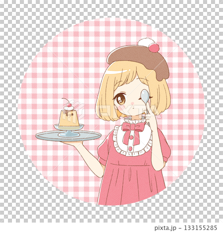 かためのプリン かためのプリン 133155285