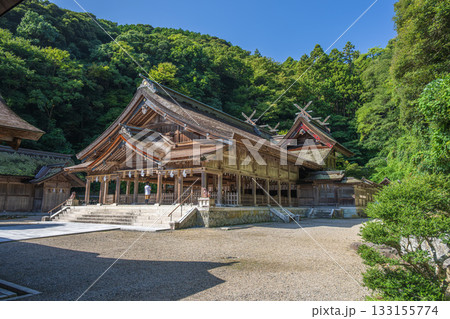 島根 美保神社 社殿の風景 島根 美保神社 社殿の風景 133155774