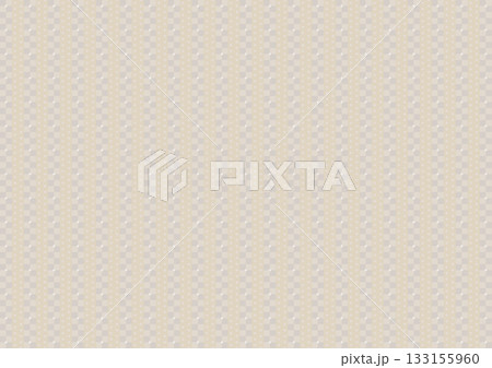 ドットとスクエアのストライプ（黄土色） 133155960