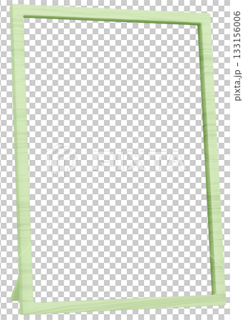 3D材質_木質相框_黃綠色 3D材質_木質相框_黃綠色 133156006