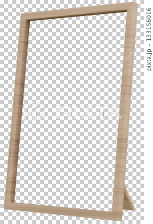 3D材質_相框_木質_棕色 133156016