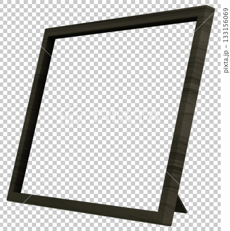 3D Material_Photo Frame_Wooden_Black 3D Material_Photo Frame_Wooden_Black 133156069