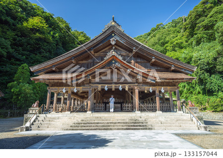 島根 美保神社 拝殿 133157044
