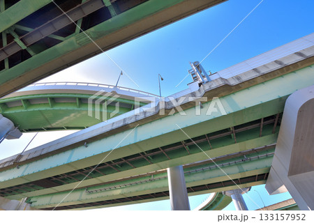 《愛知県》名古屋都市風景 楠ジャンクション 《愛知県》名古屋都市風景 楠ジャンクション 133157952