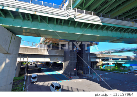 《愛知県》名古屋都市風景 楠ジャンクション 《愛知県》名古屋都市風景 楠ジャンクション 133157964