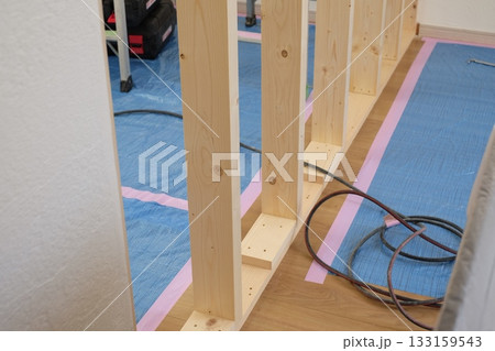 子供部屋の間仕切りリフォーム 133159543