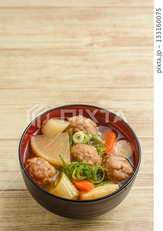 肉団子の味噌汁 肉団子の味噌汁 133160075