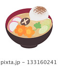 お雑煮のイラスト 133160241