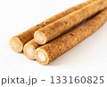 ゴボウ4本　牛蒡の断面 133160825